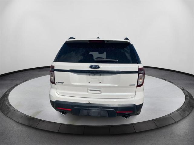 Photo of 2015 White Platinum Clearcoat Metallic Ford Explorer