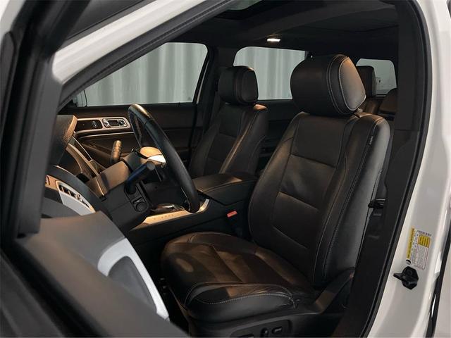 Photo of 2015 White Platinum Clearcoat Metallic Ford Explorer