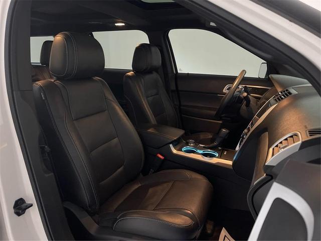 Photo of 2015 White Platinum Clearcoat Metallic Ford Explorer