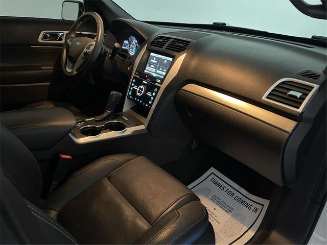 Photo of 2015 White Platinum Clearcoat Metallic Ford Explorer