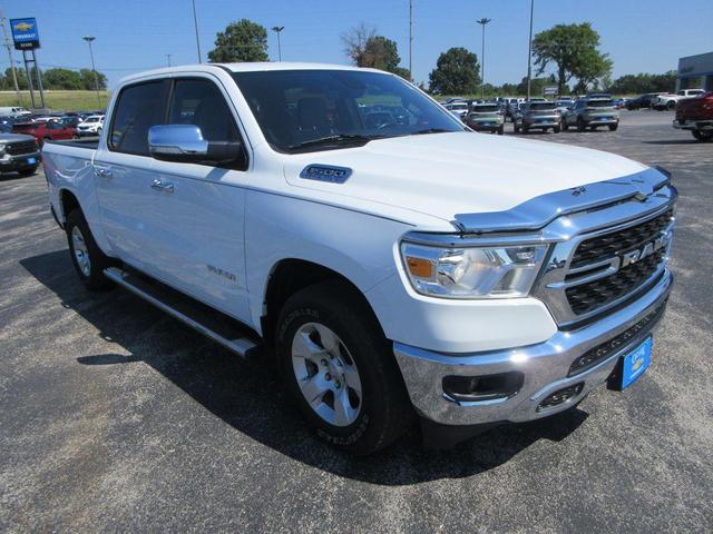Photo of 2022 Bright White Clearcoat RAM 1500