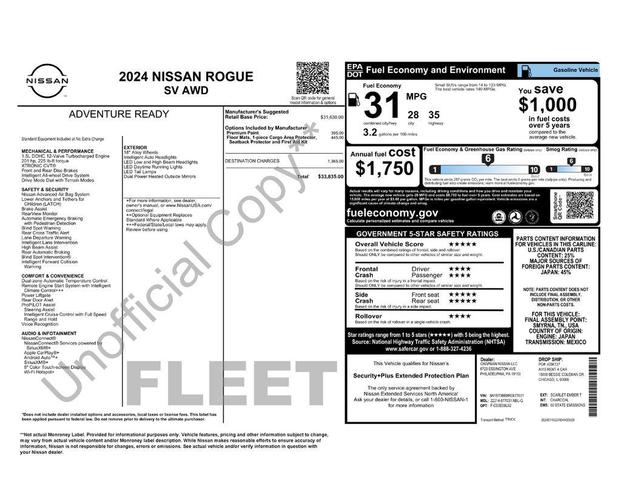 Photo of 2024 Scarlet Ember Tintcoat Nissan Rogue