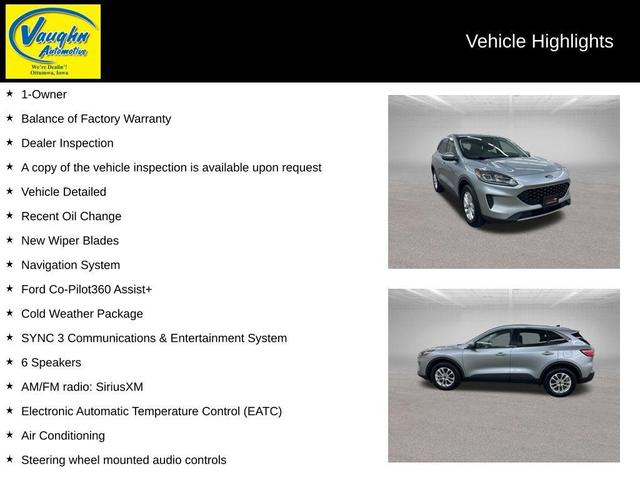 Photo of 2021 Silver Metallic Ford Escape