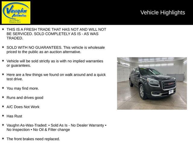 Photo of 2014 Iridium Metallic GMC Acadia