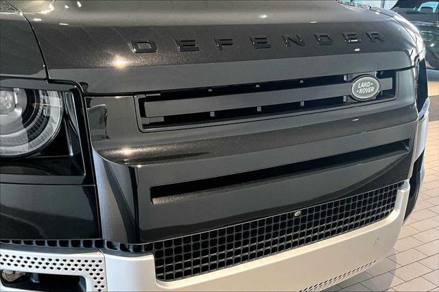 Photo of 2024 Santorini Black Metallic Land Rover Defender