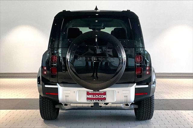 Photo of 2024 Santorini Black Metallic Land Rover Defender