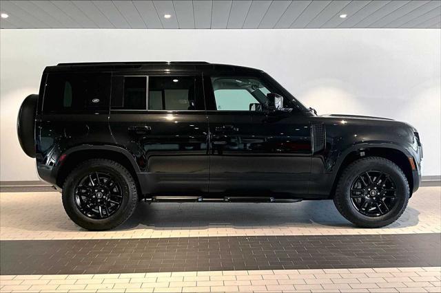 Photo of 2024 Santorini Black Metallic Land Rover Defender