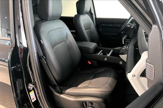 Photo of 2024 Santorini Black Metallic Land Rover Defender