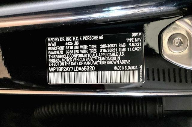Photo of 2020 BLACK Porsche Cayenne