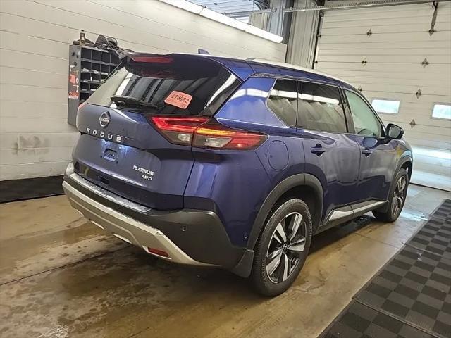 Photo of 2023 Caspian Blue Metallic Nissan Rogue