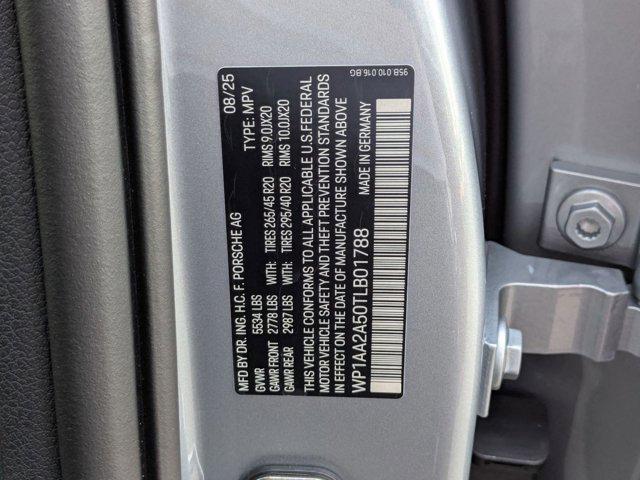 Photo of 2026 Dolomite Silver Metallic Porsche Macan