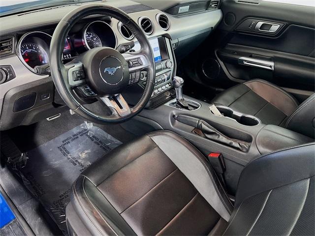 Photo of 2021 Velocity Blue Metallic Ford Mustang