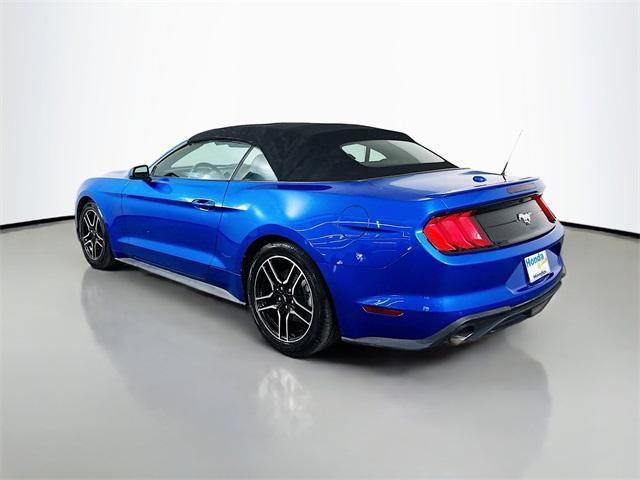 Photo of 2021 Velocity Blue Metallic Ford Mustang