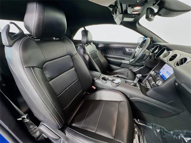 Photo of 2021 Velocity Blue Metallic Ford Mustang