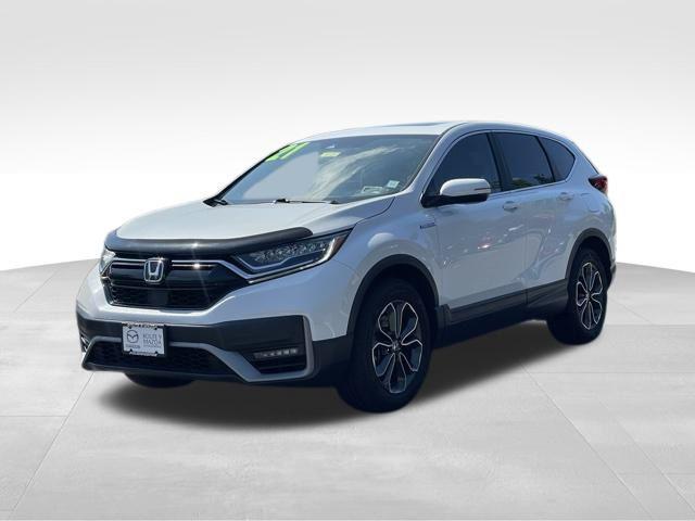 Photo of 2021 Platinum White Pearl Honda CR-V Hybrid