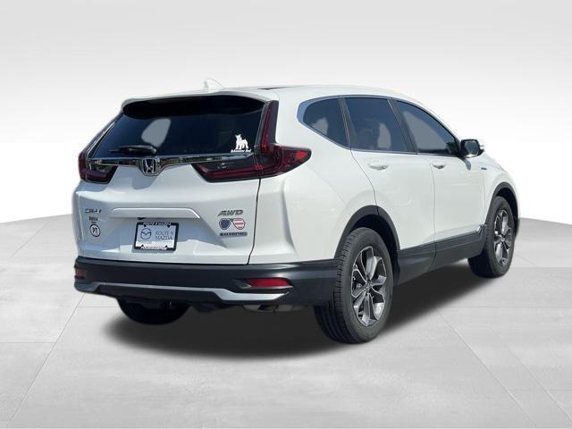 Photo of 2021 Platinum White Pearl Honda CR-V Hybrid