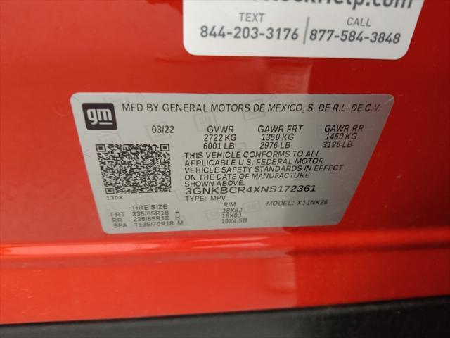 Photo of 2022 Red Chevrolet Blazer