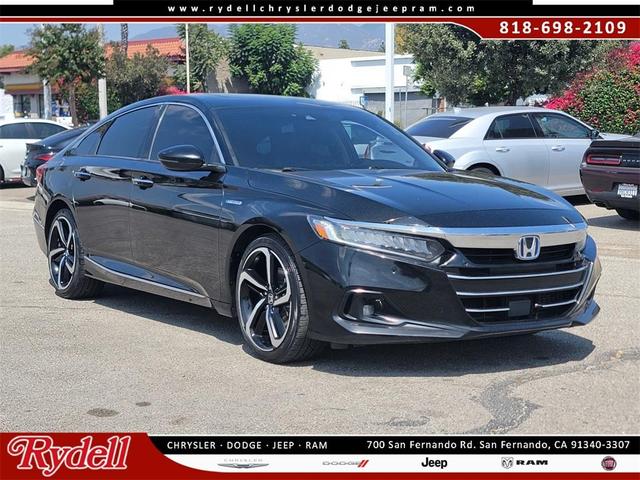 Photo of 2021 Black Honda Accord Hybrid