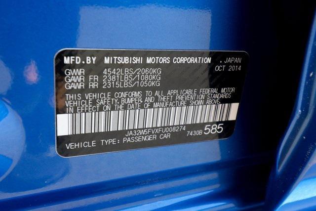 Photo of 2015 Octane Blue Mitsubishi Lancer Evolution