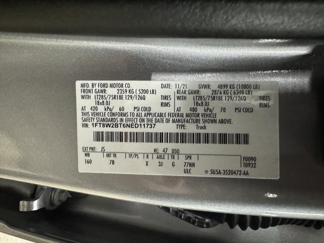 Photo of 2022 Iconic Silver Metallic Ford F-250