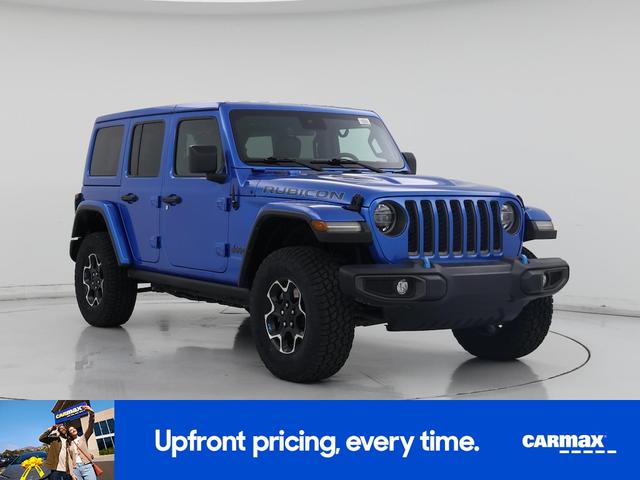 Photo of 2022 Blue Jeep Wrangler Unlimited 4xe