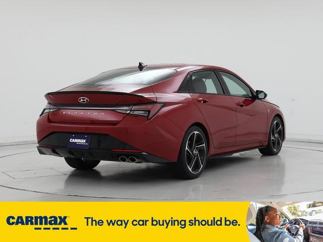 Photo of 2022 Red Hyundai ELANTRA