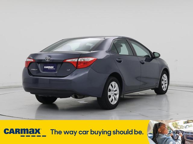 Photo of 2016 Blue Toyota Corolla
