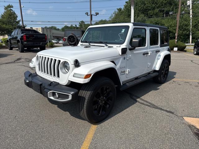 Photo of 2021 Bright White Clearcoat Jeep Wrangler Unlimited 4xe