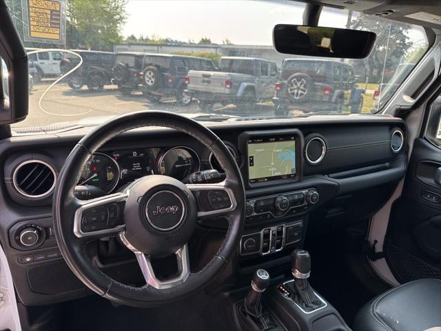 Photo of 2021 Bright White Clearcoat Jeep Wrangler Unlimited 4xe
