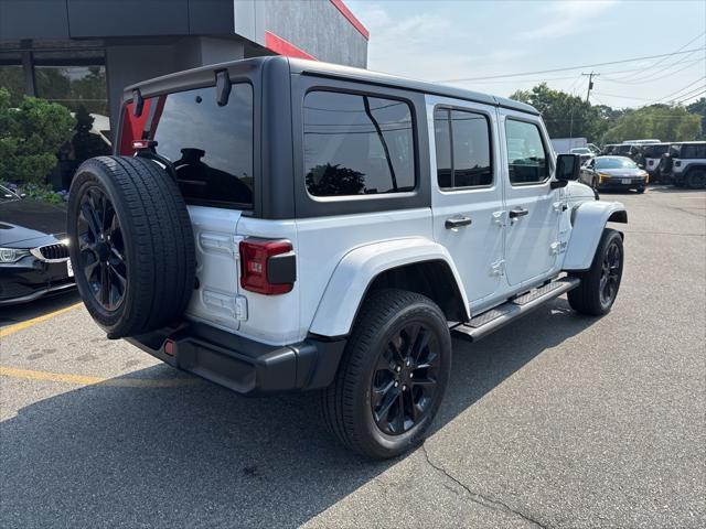 Photo of 2021 Bright White Clearcoat Jeep Wrangler Unlimited 4xe
