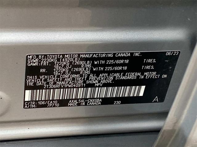 Photo of 2023 Silver Sky Metallic Toyota RAV4 Hybrid