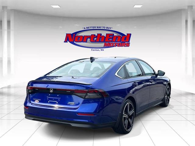 Photo of 2025 Canyon River Blue Metallic Honda Accord Hybrid