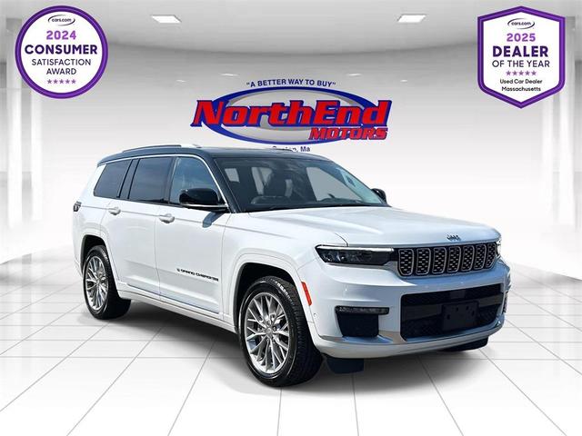 Photo of 2022 Bright White Clearcoat Jeep Grand Cherokee L
