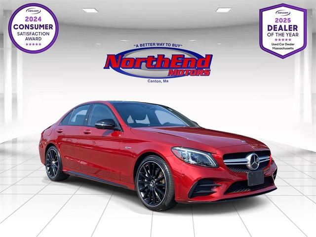Photo of 2020 designo Cardinal Red Metallic Mercedes-Benz AMG C 43