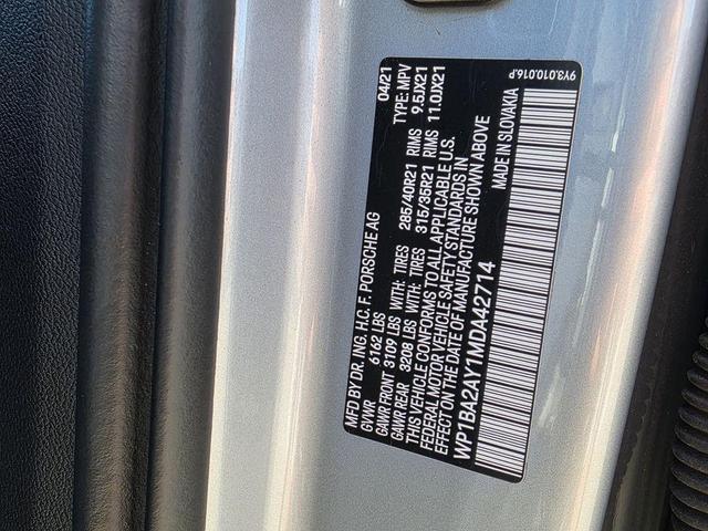 Photo of 2021 Dolomite Silver Metallic Porsche Cayenne