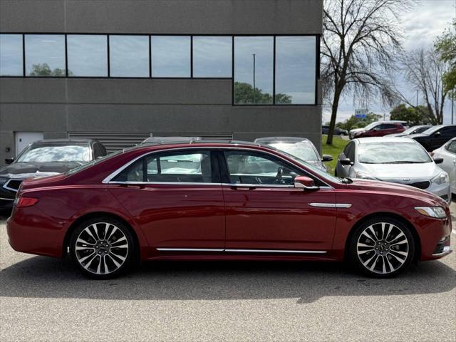 Photo of 2017 Red Lincoln Continental