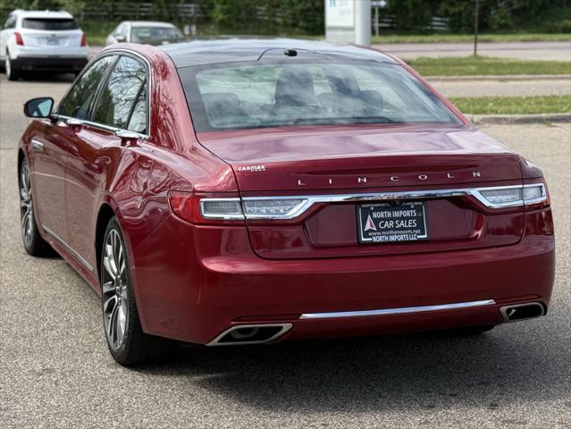 Photo of 2017 Red Lincoln Continental