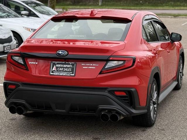 Photo of 2022 Ignition Red Subaru WRX