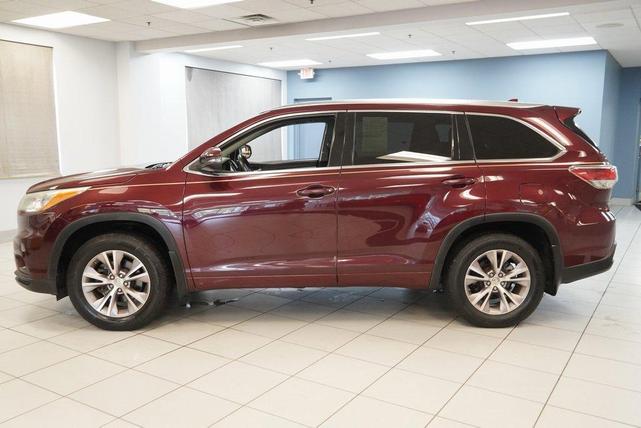Photo of 2015 Red Toyota Highlander