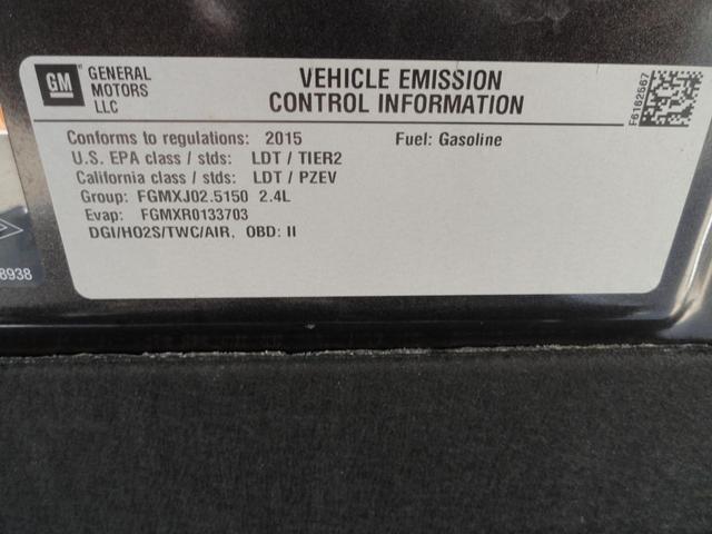 Photo of 2015 Tungsten Metallic Chevrolet Equinox
