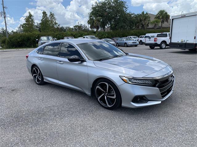 Photo of 2021 Lunar Silver Metallic Honda Accord
