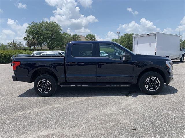 Photo of 2023 Blue Metallic Ford F-150 Lightning