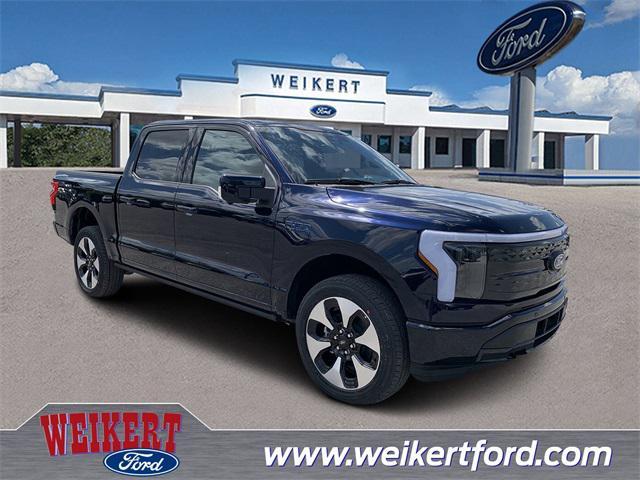 Photo of 2025 Antimatter Blue Metallic Ford F-150 Lightning