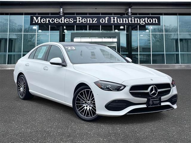 Photo of 2023 Polar White Mercedes-Benz C-Class