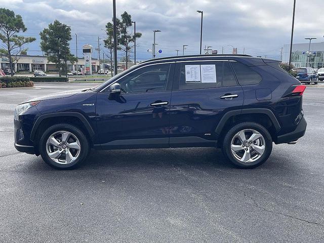 Photo of 2021 Blue Print/Midnight Black Metallic Toyota RAV4 Hybrid