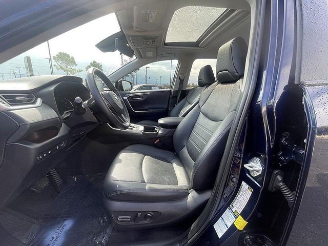 Photo of 2021 Blue Print/Midnight Black Metallic Toyota RAV4 Hybrid
