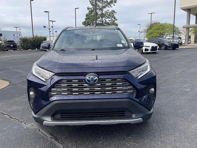 Photo of 2021 Blue Print/Midnight Black Metallic Toyota RAV4 Hybrid