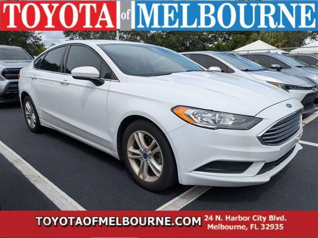 Photo of 2018 Oxford White Ford Fusion