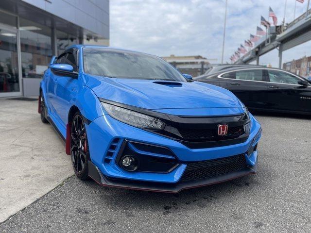Photo of 2021 Boost Blue Pearl Honda Civic Type R