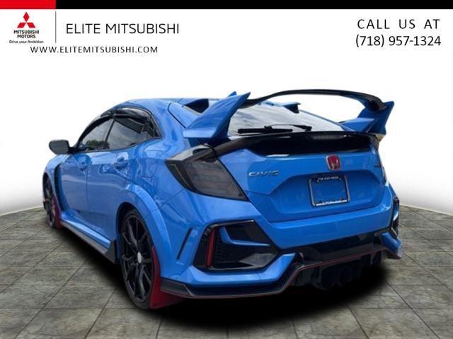 Photo of 2021 Boost Blue Pearl Honda Civic Type R